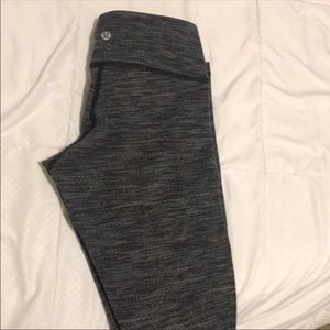 Heathered Grey Lululemon Leggings